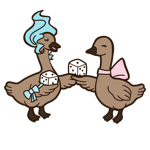 Goose mascot for category Encounter