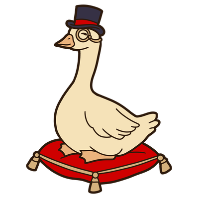 Goose mascot for category Privilege